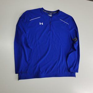 Under Armour men's windshirt 2xl "loose" royal blue